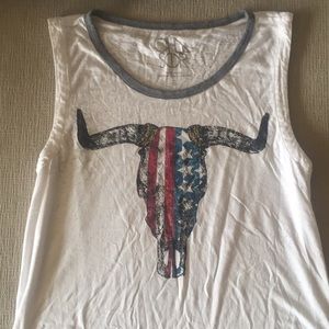 All-American flowy tank top!